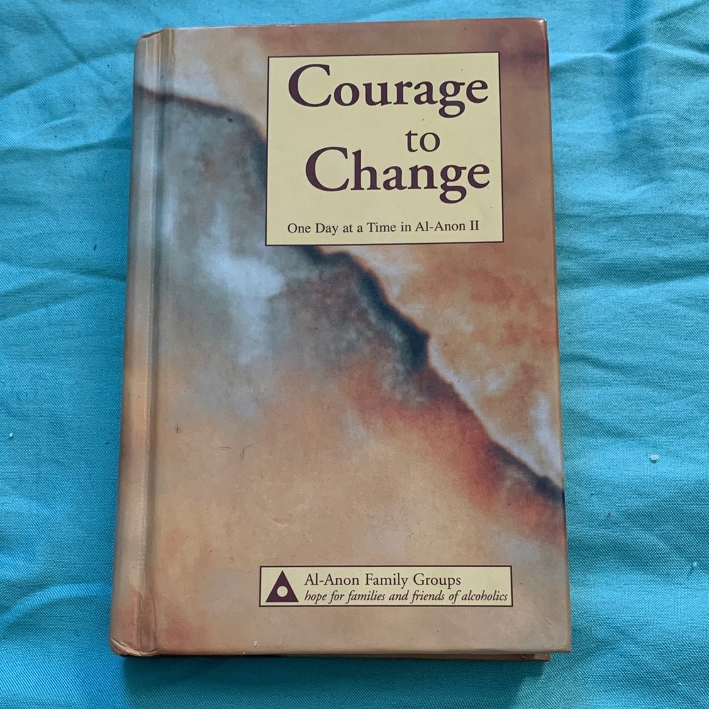 Courage to Change Al‑Anon One Day at a Time Hardcover - regular print